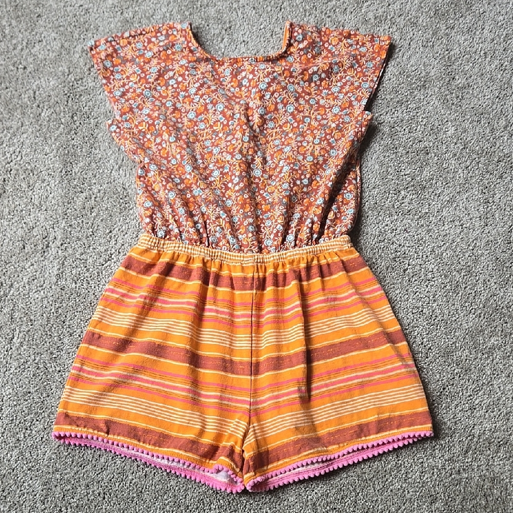 Matilda Jane Floral Romper Size 8